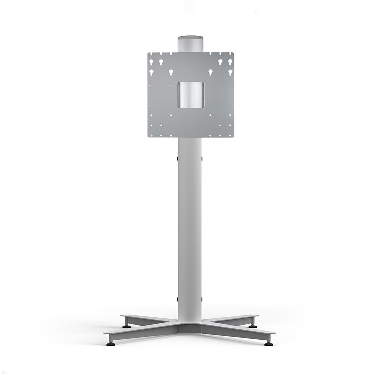 SMS Icon FH T 1450 C Monitorst?nder mit VESA Adapter bis 400x400 mm, silber von SMS