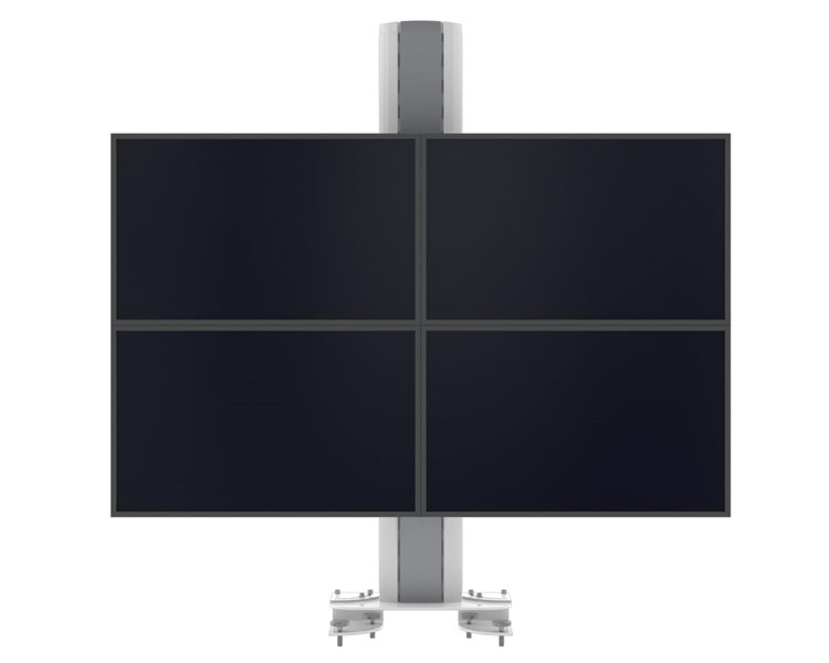 SMS Multimonitor Tischhalterung Control 2x2-Tischklemme (MM051011-P0) von SMS