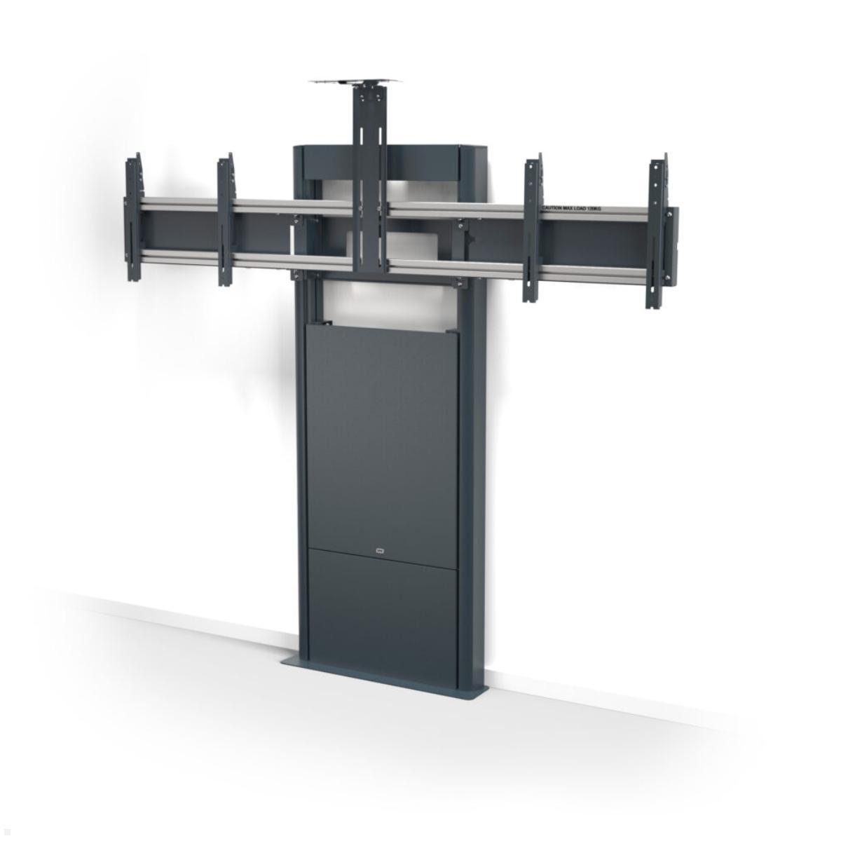 SMS Presence Boden-Wandhalterung f?r 2 Monitore nebeneinander, max. 120 kg (K05-... von SMS