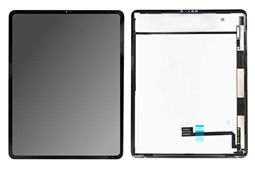 SMT - LCD Display Bildschirm Touchscreen Digitizer in Schwarz für iPad Pro 12.9 2018 A1876 A2014 A1895, 2020 A2229 A2069 A2232 mit Werkzeug von SMT