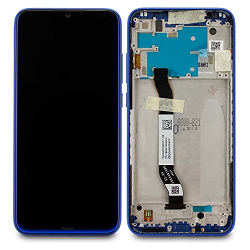 SMT - LCD Display Bildschirm Touchscreen mit Rahmen in Blau 5600030C3J00 für Xiaomi Redmi Note 8 mit Werkzeug von SMT