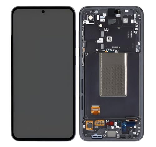 SMT - Original AMOLED Display Touchscreen Bildschirm Rahmen Graphit Schwarz für Samsung Galaxy S24 FE S721B & Werkzeug SMT - Original AMOLED Display Touchscreen Bildschirm Rahmen Graphit Schwarz für Samsung Galaxy S24 FE S721B & Werkzeug von SMT
