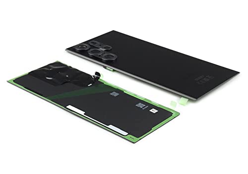 SMT - Original Akkudeckel Backcover Batterie Deckel Phantom Schwarz für Samsung Galaxy S23 Ultra S918B & Werkzeug von SMT