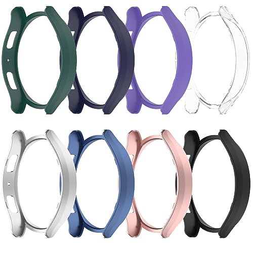 SMYAOSI Schütz Hülle Kompatibel mit Galaxy Watch 6 40mm 44mm, Ersatz Schützende Silikonhülle für die stoßfeste und unzerbrechliche Schutzhülle für Galaxy Watch 6 40mm 44mm Smartwatch (8 Stück, 44mm) SMYAOSI Schütz Hülle Kompatibel mit Galaxy Watch 6 40mm 44mm, Ersatz Schützende Silikonhülle für die stoßfeste und unzerbrechliche Schutzhülle für Galaxy Watch 6 40mm 44mm Smartwatch (8 Stück, 44mm) von SMYAOSI