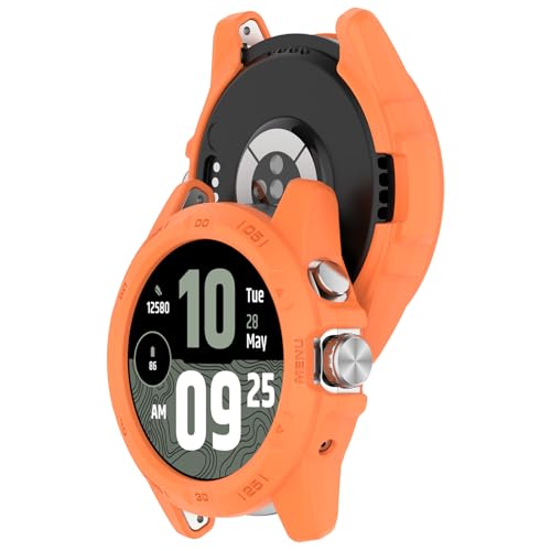 SMYAOSI Schütz Hülle Kompatibel mit T icwatch Atlas, TPU Replacement Silikonhülle für die stoßfeste und unzerbrechliche Schutzhülle für T icwatch Atlas Smartwatch Gehäuse Zubehör (2 Stück Orange) SMYAOSI Schütz Hülle Kompatibel mit T icwatch Atlas, TPU Replacement Silikonhülle für die stoßfeste und unzerbrechliche Schutzhülle für T icwatch Atlas Smartwatch Gehäuse Zubehör (2 Stück Orange) von SMYAOSI