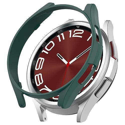 SMYAOSI Schütz Hülle für Galaxy Watch 6 Classic 43mm 47mm, Ersatz Schützende Silikonhülle für die stoßfeste und unzerbrechliche Schutzhülle für Galaxy Watch 6 Classic 43mm 47mm (Grün, 47mm) von SMYAOSI