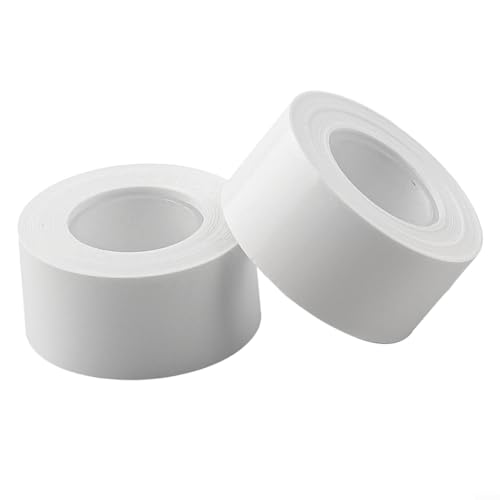 Etikettenband (2er-Pack), leistungsstarkes, wasserdichtes Vinyl, in der Größe 16 mm x 4 m, geeignet für verschiedene DIY-Anwendungen von SMZhomeone