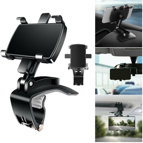 Für 360-Grad-Auto-Armaturenbrett-Halterung für Handy und GPS, omnidirektionale Betrachtung und sicheres Fahren von SMZhomeone