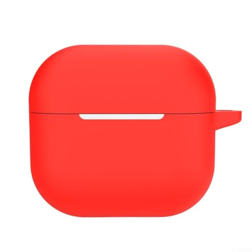 Schutzhülle für Thinkplus LP40 Kopfhörer, stoßfeste und staubdichte Silikonhülle, bequemer Zugang zum Ladeanschluss (rot) von SMZhomeone