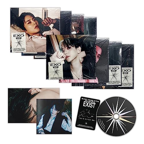EXO - 7th Album [EXIST] (DIGIPACK Ver - RANDOM Ver.) Cover + Booklet + CD-R + Photo Card + Folded Poster + Poster + 4 Extra Photocards von SMent.