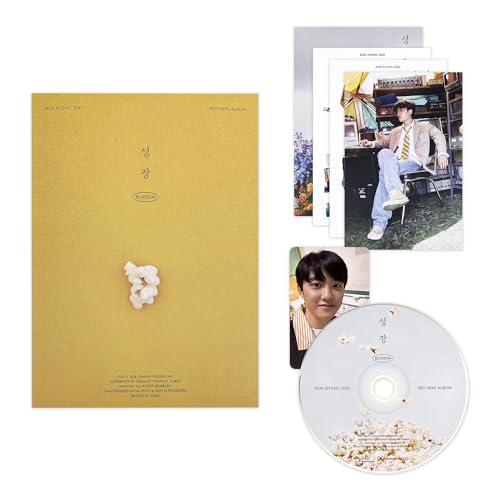 EXO D.O. - 3rd Mini album [BLOSSOM (성장)] (POPCORN Ver.) Photo Book + CD-R + Postcard + Folded Poster + Photo Card + Sticker + 2 Extra Photocards von SMent.