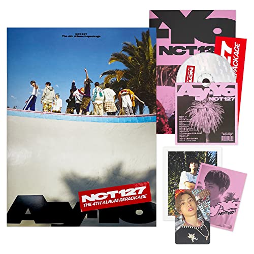 NCT 127 - 4th Album Repackage [Ay-Yo] (A Ver.) CD-R + Photo Book + Postcard + Folded Poster + Sticker + LOGO Sticker + Photo Card + Poster + 2 Pin Button Badges + 4 Extra Photocards von SMent