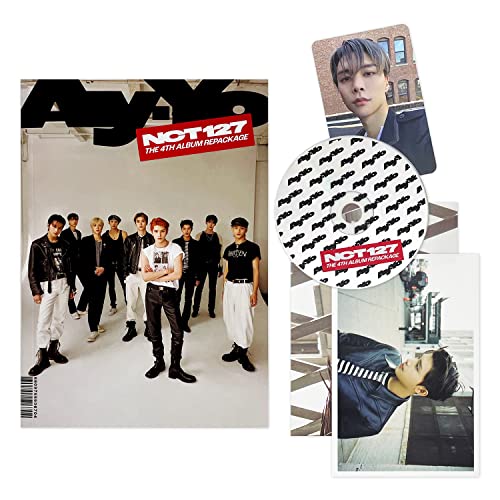 NCT 127 - 4th Album Repackage [Ay-Yo] (B Ver.) CD-R + Photo Book + Postcard + Folded Poster + Photo Card + 2 Pin Button Badges + 4 Extra Photocards von SMent