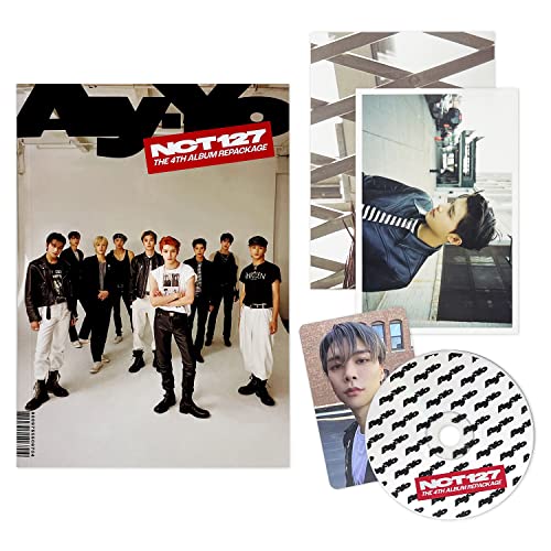 NCT 127 - 4th Album Repackage [Ay-Yo] (B Ver.) CD-R + Photo Book + Postcard + Folded Poster + Photo Card + Poster + 2 Pin Button Badges + 4 Extra Photocards von SMent