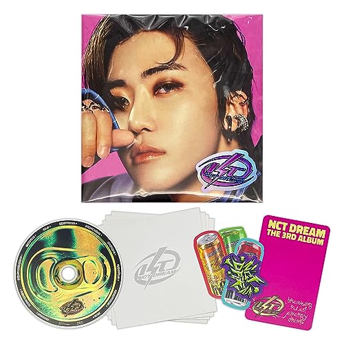 NCT DREAM - 3rd Album [ISTJ] (POSTER Ver. - JAEMIN Ver.) CD-R + Poster + Postcard + Sticker + Photo Card + 2 Pin Button Badges + 4 Extra Photocards von SMent