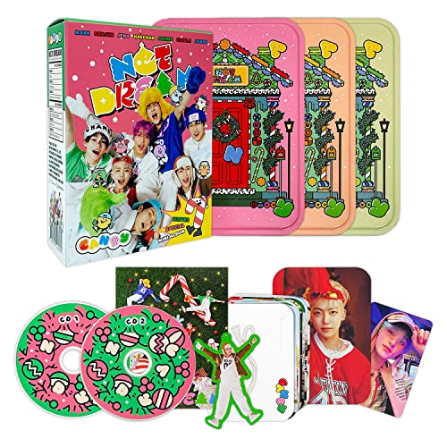 NCT DREAM - WINTER SPECIAL MINI ALBUM [CANDY] (Special Ver.) Tin Case + Photo Book + MINI CD-R + Lyrics Paper + Paper Ornament + Christmas Card Set + Photo Card + 2 Pin Badges + 4 Extra Photocards von SMent