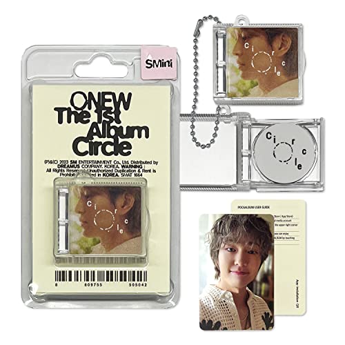 ONEW - 1ST ALBUM [Circle] (SMini Ver. - Smart Album) Package + SMini Case + Music NFC CD + Photo Card + 2 Extra Photo Cards von SMent.