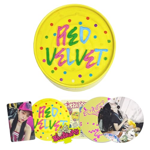 Red Velvet - [The Reve Festival 2022 : BIRTHDAY] (Cake Ver. - Seulgi Ver.) Package + Circle Photo + CD-R + Photocard + Candle Pick + Lyrics Paper + 2 Pin Badges + 4 Extra Photocards von SMent