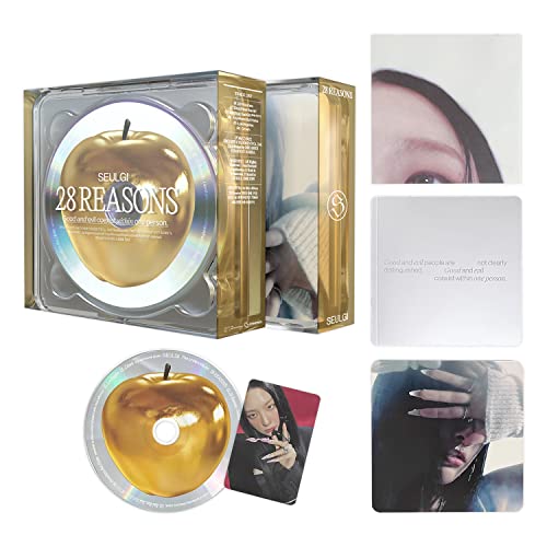 SEULGI of Red Velvet - 1st Mini Album [28 Reasons] (Case Ver.) CD-R + Photo Book + Lyrics Book + Folded Poster + Photo Card + 2 Extra Photo Cards von SMent