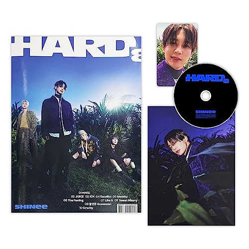 SHINee - 8th Album [Hard] (Runner Ver.) Cover + CD-R + Photo Book + Photo Card + Bromide + Poster + 4 Hologram Photocards von SMent.