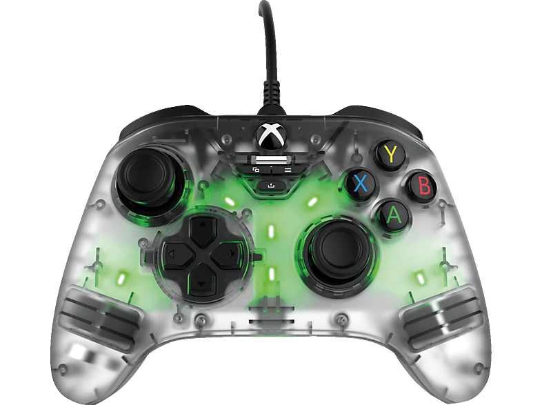 SNAKEBYTE GAMEPAD RGB X Gaming-Contoller Transparent für Xbox Series S, X, PC von SNAKEBYTE