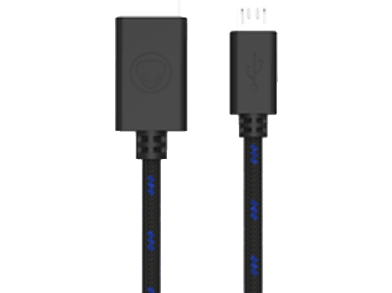 SNAKEBYTE PS4 USB Charge Cable 3m Kabel, Blau/Schwarz von SNAKEBYTE
