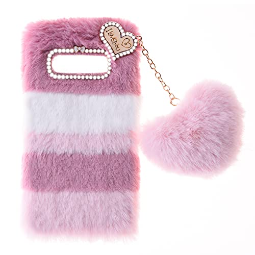 Fluffy Plush Case für Samsung Galaxy J7 2016 Handyhülle Women Girls Case Cute Bling Bow Diamond Fluffy Furry Soft Love Gradient Fur Protective Cover Silikon Hülle für Samsung J7 2016,Collage-Rosa Fluffy Plush Case für Samsung Galaxy J7 2016 Handyhülle Women Girls Case Cute Bling Bow Diamond Fluffy Furry Soft Love Gradient Fur Protective Cover Silikon Hülle für Samsung J7 2016,Collage-Rosa von SNCLET