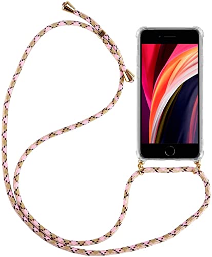 SNCLET Cover für TCL 50 Pro NxtPaper Hülle mit Band Lanyard Necklace Case Silikon Hülle Transparent Schutzhülle Ultra Dünne Protective Bumper Case für TCL 50 Pro NxtPaper,Roségold SNCLET Cover für TCL 50 Pro NxtPaper Hülle mit Band Lanyard Necklace Case Silikon Hülle Transparent Schutzhülle Ultra Dünne Protective Bumper Case für TCL 50 Pro NxtPaper,Roségold von SNCLET