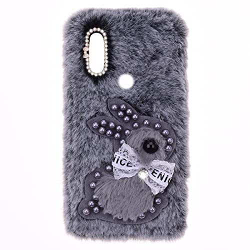 SNCLET Handyhülle für alcatel 3L 2020 Plüsch Hülle Kunstpelz Flauschig Flaumig Kaninchen mit Diamant Warm Hüllen Silikon TPU Rückseite Case Cover für alcatel 3L 2020,Graues Kaninchen SNCLET Handyhülle für alcatel 3L 2020 Plüsch Hülle Kunstpelz Flauschig Flaumig Kaninchen mit Diamant Warm Hüllen Silikon TPU Rückseite Case Cover für alcatel 3L 2020,Graues Kaninchen von SNCLET