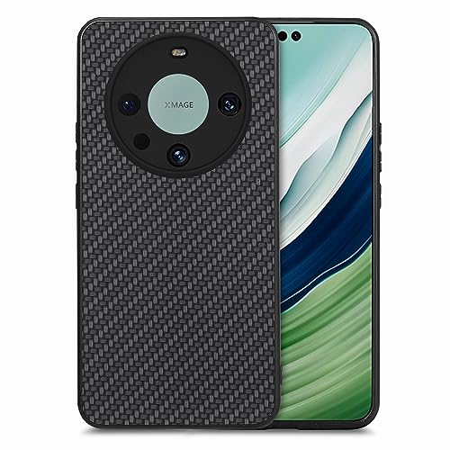 SNCLET Hülle für Huawei Mate 60 Pro Phone Case Handyhülle Ultra Dünn Weiche Stoßfest Flexibel Handy Tasche TPU Silikon Case Bumper Cover Handyhülle für Huawei Mate 60 Pro,Schwarz von SNCLET