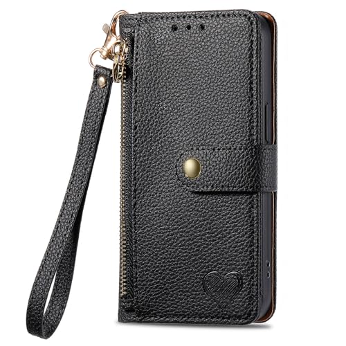 SNCLET Hülle für Ulefone Note 15 Handyhülle Liebe Muster PU Leder Brieftasche Stoßfest RFID Blocker Schutz Magnet Kartenfach Standfunktion Klapphülle für Ulefone Note 15,Schwarz SNCLET Hülle für Ulefone Note 15 Handyhülle Liebe Muster PU Leder Brieftasche Stoßfest RFID Blocker Schutz Magnet Kartenfach Standfunktion Klapphülle für Ulefone Note 15,Schwarz von SNCLET