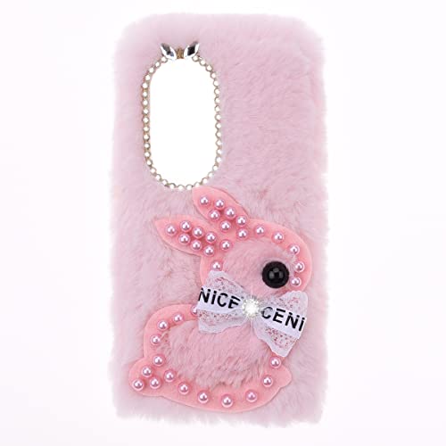 SNCLET Kratzfest Hülle für OnePlus Nord N30 Plüsch Hülle Kunstpelz Flauschig Flaumig Kaninchen Cute Herz Warm Lovely Bunny Silikon Rückseite Cover für OnePlus Nord N30,Rosa Kaninchen SNCLET Kratzfest Hülle für OnePlus Nord N30 Plüsch Hülle Kunstpelz Flauschig Flaumig Kaninchen Cute Herz Warm Lovely Bunny Silikon Rückseite Cover für OnePlus Nord N30,Rosa Kaninchen von SNCLET
