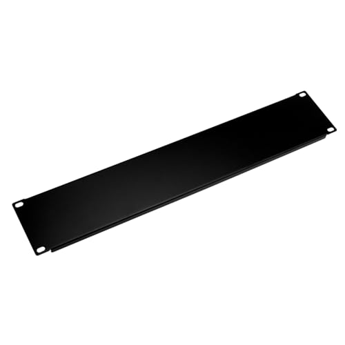 SNDLINK 4 Stück 1U Blindplatte – Metall-Rack-Füllblende für 19-Zoll-Server-Rack-Schrank oder Gehäuse, (2U, 1 Packung Blind-Panel) von SNDLINK