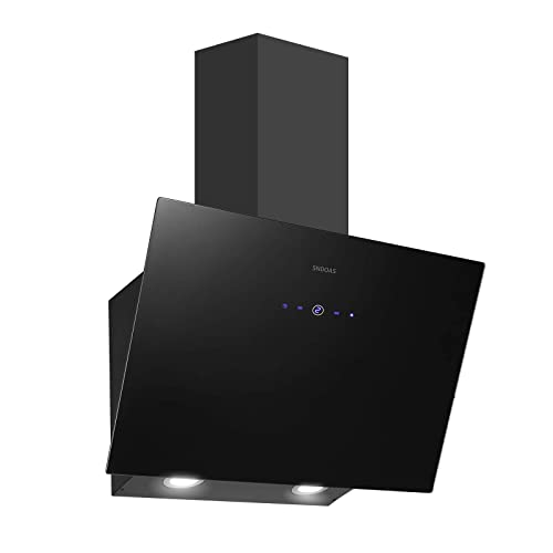 SNDOAS Dunstabzugshaube, 700 m³/h Starker Saugleistung, 9 Leistungsstufen, Dunstabzugshaube 60cm Umluft oder Abluftbetrieb, LED-Anzeige Touchscreen, Verzögerungs-Ausschaltfunktion, Schwarz SNDOAS Dunstabzugshaube, 700 m³/h Starker Saugleistung, 9 Leistungsstufen, Dunstabzugshaube 60cm Umluft oder Abluftbetrieb, LED-Anzeige Touchscreen, Verzögerungs-Ausschaltfunktion, Schwarz von SNDOAS
