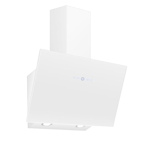 SNDOAS Dunstabzugshaube 60cm, Kopffreie Wandhaube mit 700 m³/h Starker Saugleistung, 9 Leistungsstufen, LED-Anzeige Touchscreen, Verzögerungs-Ausschaltfunktion, Abluft/Umluft, Weiß SNDOAS Dunstabzugshaube 60cm, Kopffreie Wandhaube mit 700 m³/h Starker Saugleistung, 9 Leistungsstufen, LED-Anzeige Touchscreen, Verzögerungs-Ausschaltfunktion, Abluft/Umluft, Weiß von SNDOAS
