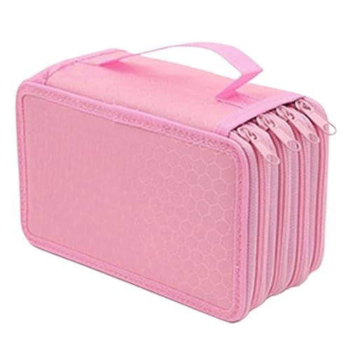 Etui FüR Buntstifte Federmäppchen mit 72 Löchern, 4 Schichten, Federmäppchen for Mädchen, Organizer, Stiftetui, Kunst, Schulbedarf, niedliches Briefpapier FüR Die Aufbewahrung Von Buntstiften(Pink) Etui FüR Buntstifte Federmäppchen mit 72 Löchern, 4 Schichten, Federmäppchen for Mädchen, Organizer, Stiftetui, Kunst, Schulbedarf, niedliches Briefpapier FüR Die Aufbewahrung Von Buntstiften(Pink) von SNGUOQ