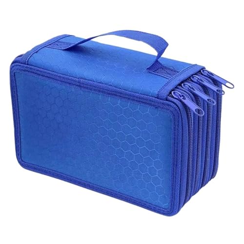 Etui FüR Buntstifte Federmäppchen mit 72 Löchern, 4 Schichten, Federmäppchen for Mädchen, Organizer, Stiftetui, Kunst, Schulbedarf, niedliches Briefpapier FüR Die Aufbewahrung Von Buntstiften(Blue) Etui FüR Buntstifte Federmäppchen mit 72 Löchern, 4 Schichten, Federmäppchen for Mädchen, Organizer, Stiftetui, Kunst, Schulbedarf, niedliches Briefpapier FüR Die Aufbewahrung Von Buntstiften(Blue) von SNGUOQ
