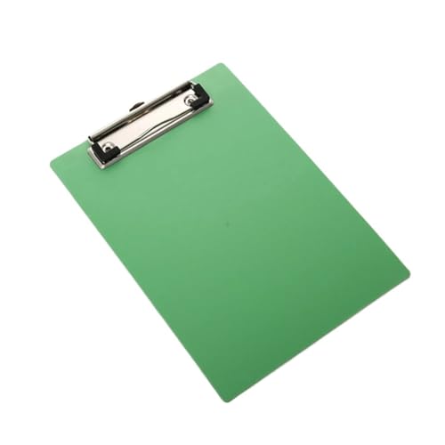 Klemmbretter 4 Stück A5 Aktenhalter Clip Dokumentenhalter Ablagen Clip Schreibblock Testpapier Zwischenablage Büro Schulbedarf Dateiordner Schreibwaren(Green) von SNGUOQ