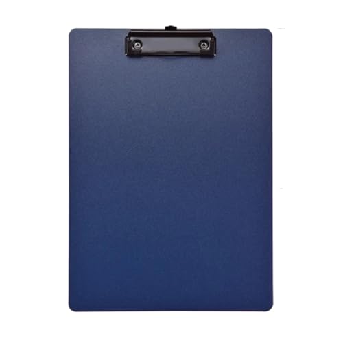 Klemmbretter 4PCS A4 Datei Ordner Zwischenablage Schreiben Pad Memo Clip Bord Clips Test Papier Lagerung Organizer Schule Liefert Büro Stationäre(Blue) von SNGUOQ