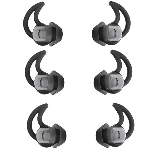 SNHTLS Ersatz-Ohrstöpsel aus Silikon, kompatibel mit Bose Qc20 Qc30 IE2 SoundSport IE3 SIE2i Kopfhörer, Größe M, 3 Paar SNHTLS Ersatz-Ohrstöpsel aus Silikon, kompatibel mit Bose Qc20 Qc30 IE2 SoundSport IE3 SIE2i Kopfhörer, Größe M, 3 Paar von SNHTLS