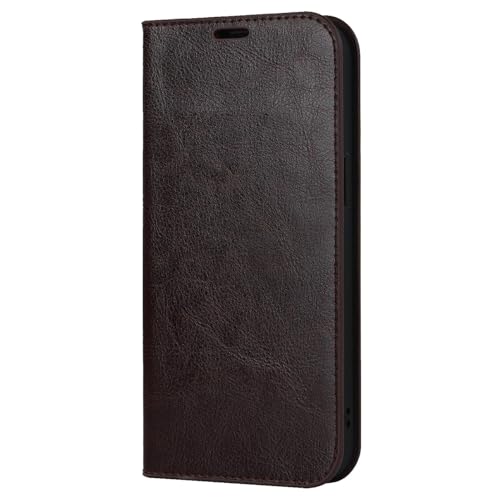 SNHVXLFW-Geldbörse Handytasche für iPhone 16 Pro Max/16 Pro/16 Plus/16, Hülle Klapp mit Kartenfächern Vollständige Abdeckung Stoßfeste Schutzhülle,Messing,16 ProMax von SNHVXLFW