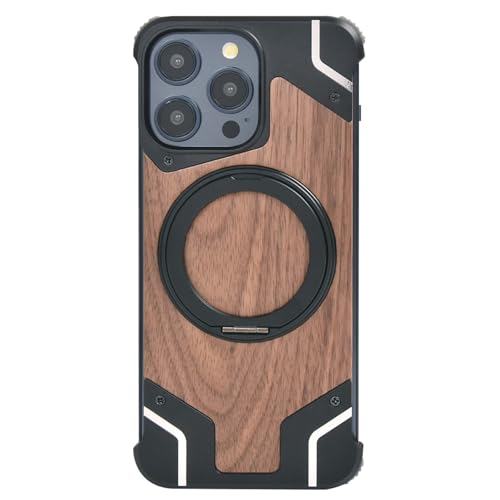 SNHVXLFW-Hülle für iPhone 16 Pro Max/16 Pro/16 Plus/16, Magnetische Ständer Handyhülle Rahmenlos Stoßfeste Schutz Aluminiumlegierung Metall Handytasche,Schwarz,16 ProMax SNHVXLFW-Hülle für iPhone 16 Pro Max/16 Pro/16 Plus/16, Magnetische Ständer Handyhülle Rahmenlos Stoßfeste Schutz Aluminiumlegierung Metall Handytasche,Schwarz,16 ProMax von SNHVXLFW