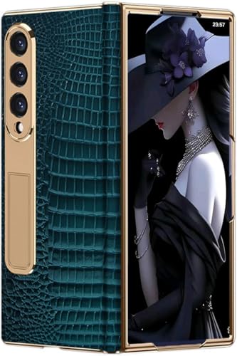 SNOWtreeAA Scharnier Handyhülle aus Leder für Samsung Galaxy Z Fold3. Geeignet für Samsung Galaxy Z Fold 3 Faltdisplay Handy-hülle. Einteilige Handy-Tasche/Case SNOWtreeAA Scharnier Handyhülle aus Leder für Samsung Galaxy Z Fold3. Geeignet für Samsung Galaxy Z Fold 3 Faltdisplay Handy-hülle. Einteilige Handy-Tasche/Case von SNOWtreeAA