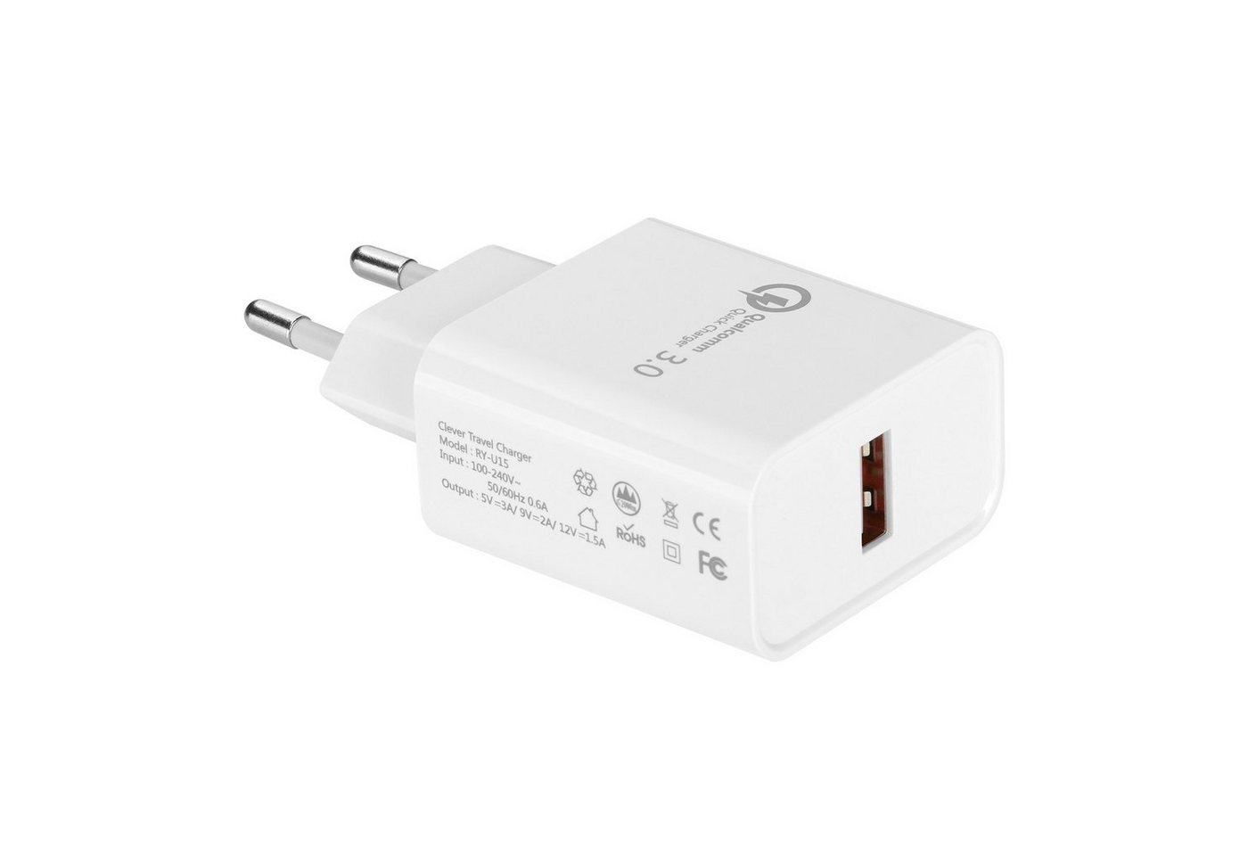 SO-TECH® Netzteil USB 3.0 für Wireless Charger, Leuchten, Smartphones USB-Ladegerät von SO-TECH®
