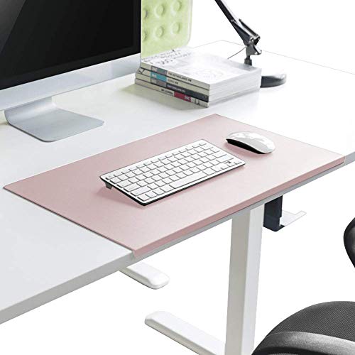 Tastatur/Laptop/Schreiben Büro Schreibtischunterlage mit Kantenschutz aus wasserdichtem Premium-PU-Leder, große Schreibtisch-Organizer-Matte für Gaming-Mauspad von SOAI