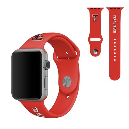 SOAR NCAA Uhrenarmband 38 mm, Texas Tech Red Raiders von SOAR