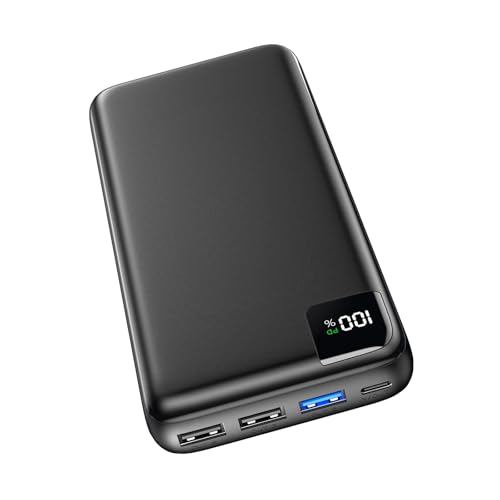 Power Bank 27000mAh Externer Akku - SOARAISE 22,5W Powerbank PD USB C Tragbares Ladegerät Akkupack mit 4 Ausgänge & LED Anzeige für Handy Tablet von SOARAISE