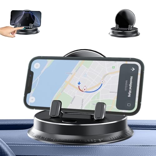 SOCLING Deloyye Handy Halterung,biohofer Handyhalter,universal 360 Car Phone Holder,Multifunktionaler 360-grad-drehbare Handyhalterung Fürs Armaturenbrett Im Auto,Dashboard Handy Halter-A SOCLING Deloyye Handy Halterung,biohofer Handyhalter,universal 360 Car Phone Holder,Multifunktionaler 360-grad-drehbare Handyhalterung Fürs Armaturenbrett Im Auto,Dashboard Handy Halter-A von SOCLING