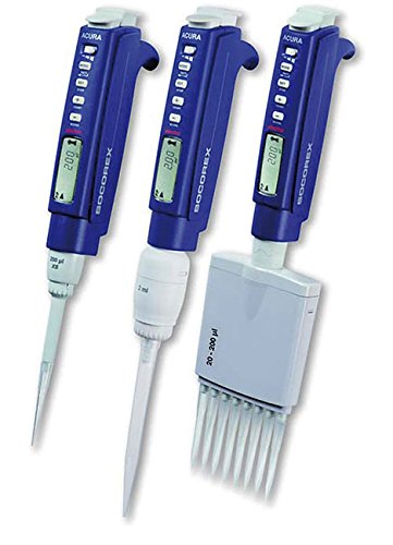 SOCOREX 061732 Micropipette 2,5-50 µl Acura Electro XS 926 - set de base SOCOREX 061732 Micropipette 2,5-50 µl Acura Electro XS 926 - set de base von SOCOREX