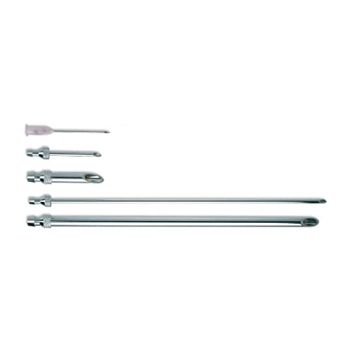 Socorex Edelstahl Injektionsnadeln für Dosys Selbstfüllerspritzen, 1.8mm Durchmesser, 20mm Länge, 12 Stück von SOCOREX